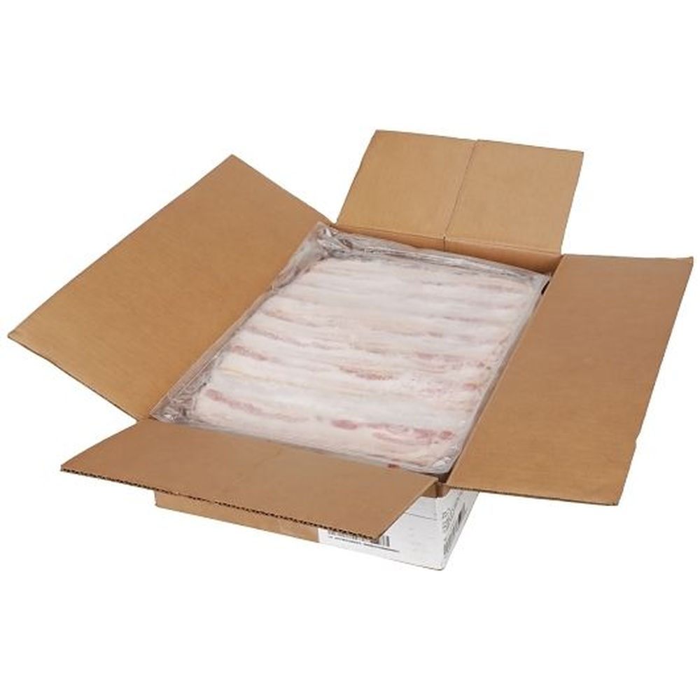 Pioneer Lo Gas Flushed Hardwood Smoked Sugar Cured Buffet Bacon, 15 Pound