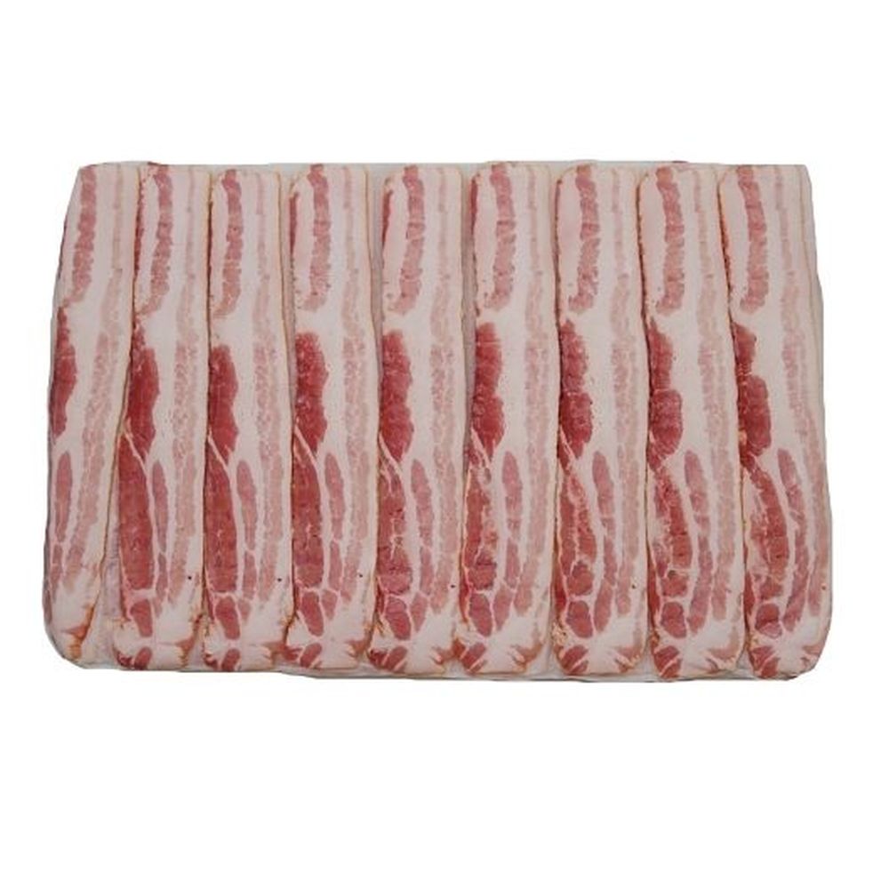 Pioneer Applewood Smoked Sugar Cured 18/22 Lo Gas Flushed Buffet Bacon, 15 Pound