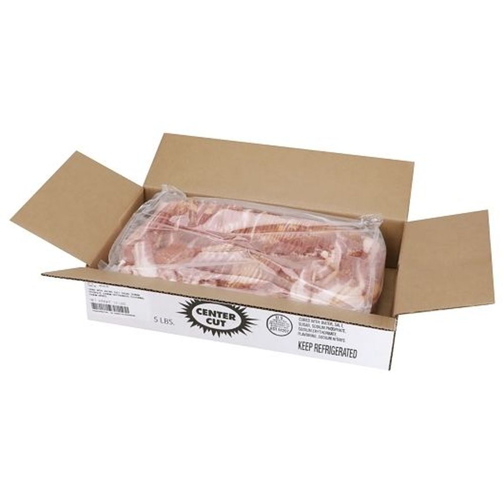Daily's Layered-gas Flushed 10/12 Deep Applewood Smoked Center Cut Bacon, 15 Pound