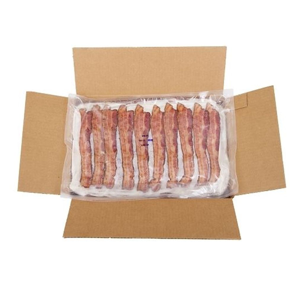 Dailys Precooked XX Thick Ready to Finish Applewood Smoked Bacon, 150 count -- 2 per case