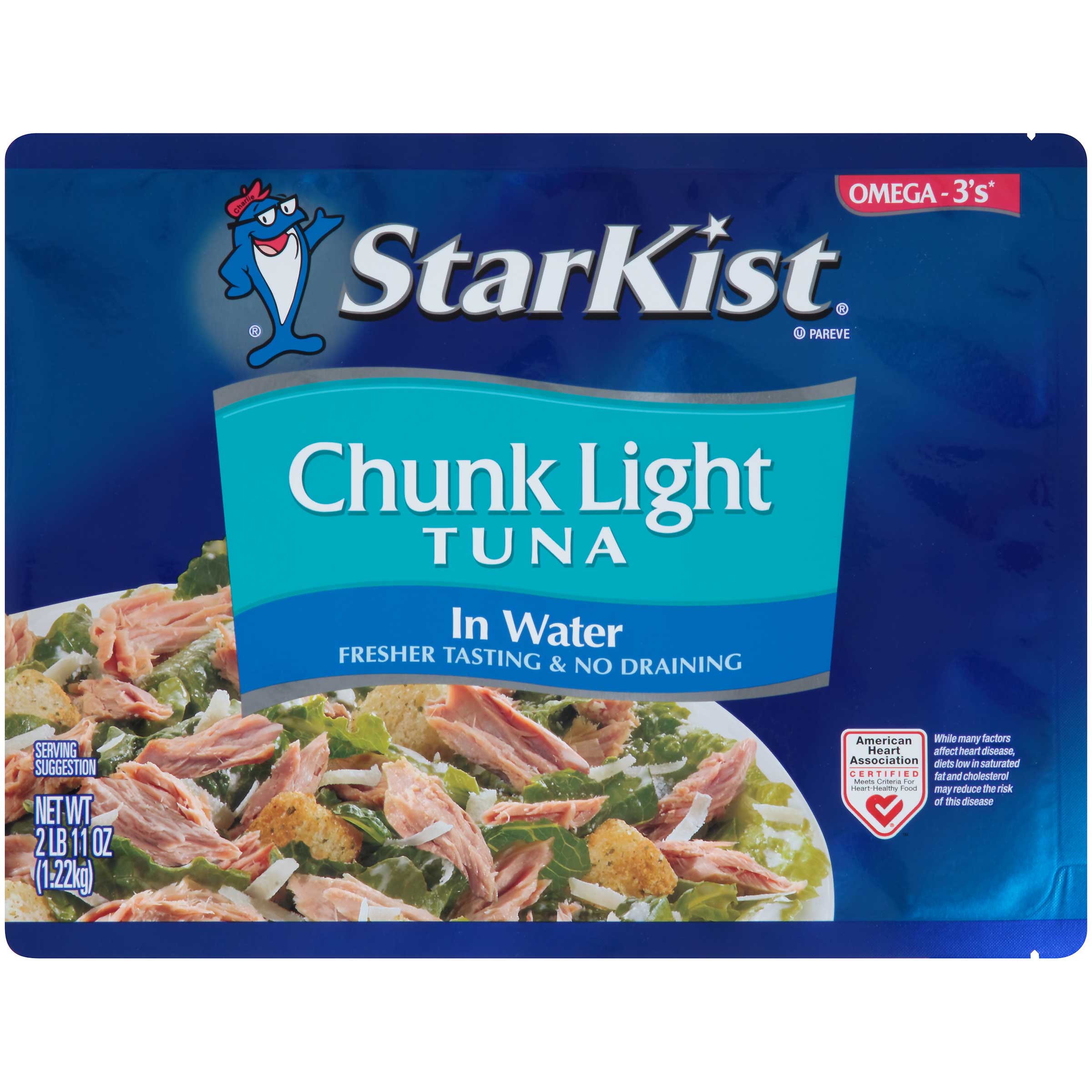 Starkist Chunk Light Tuna in Water - Club Display, 43 Ounce -- 6 per case.