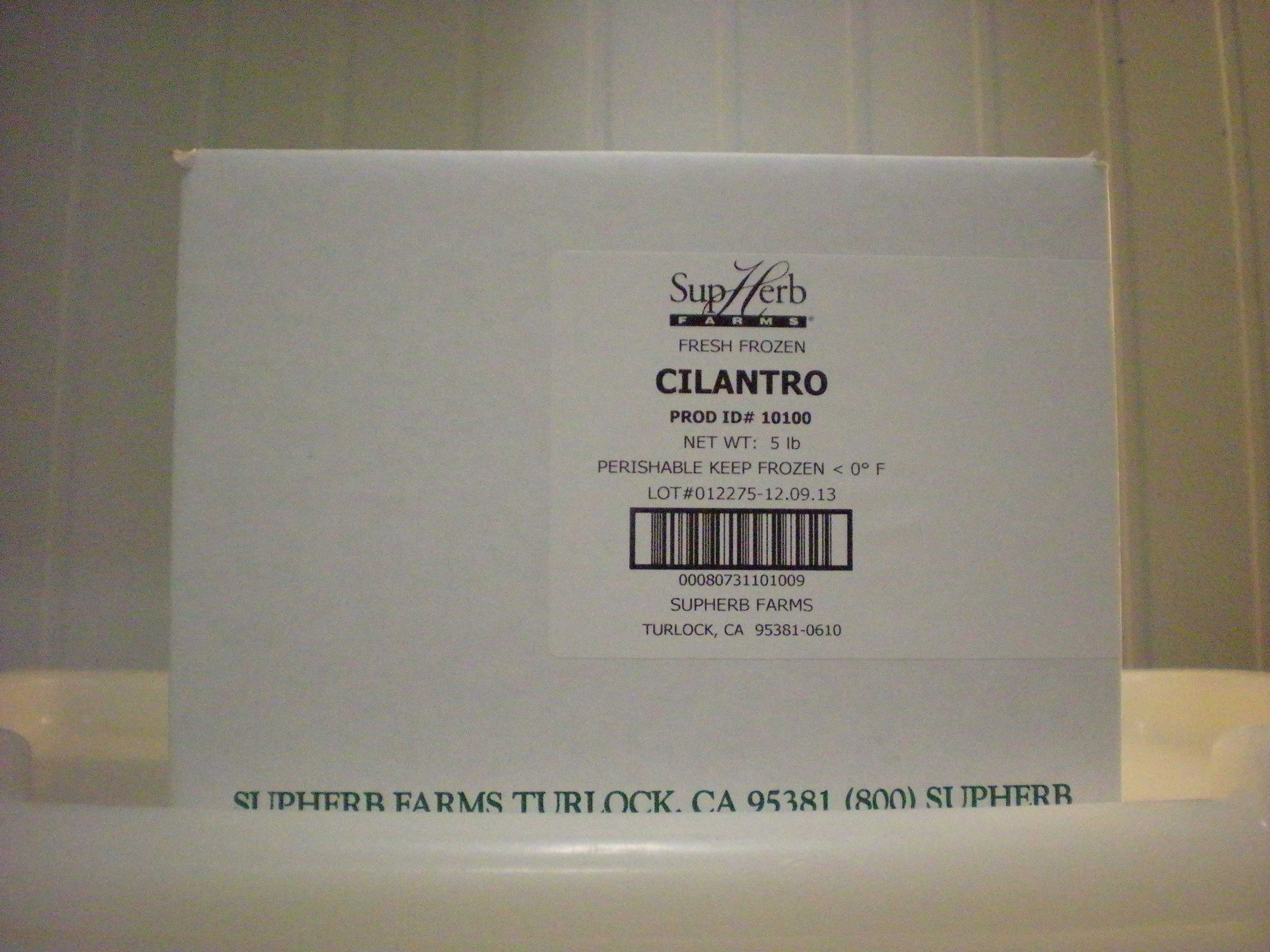 Supherb Farms Cilantro, 5 Pound