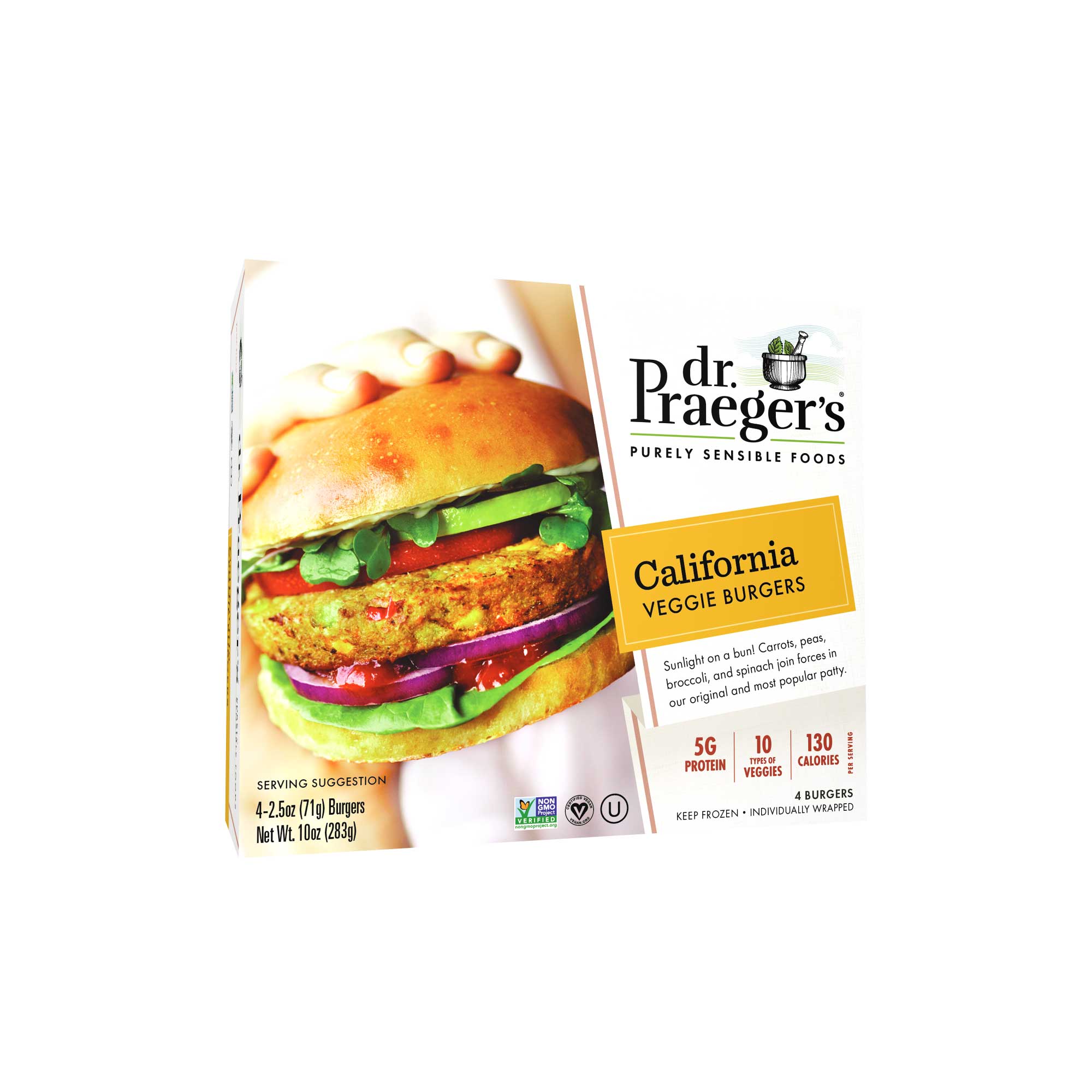 Dr. Praeger's California Veggie Burger, 10 Pound