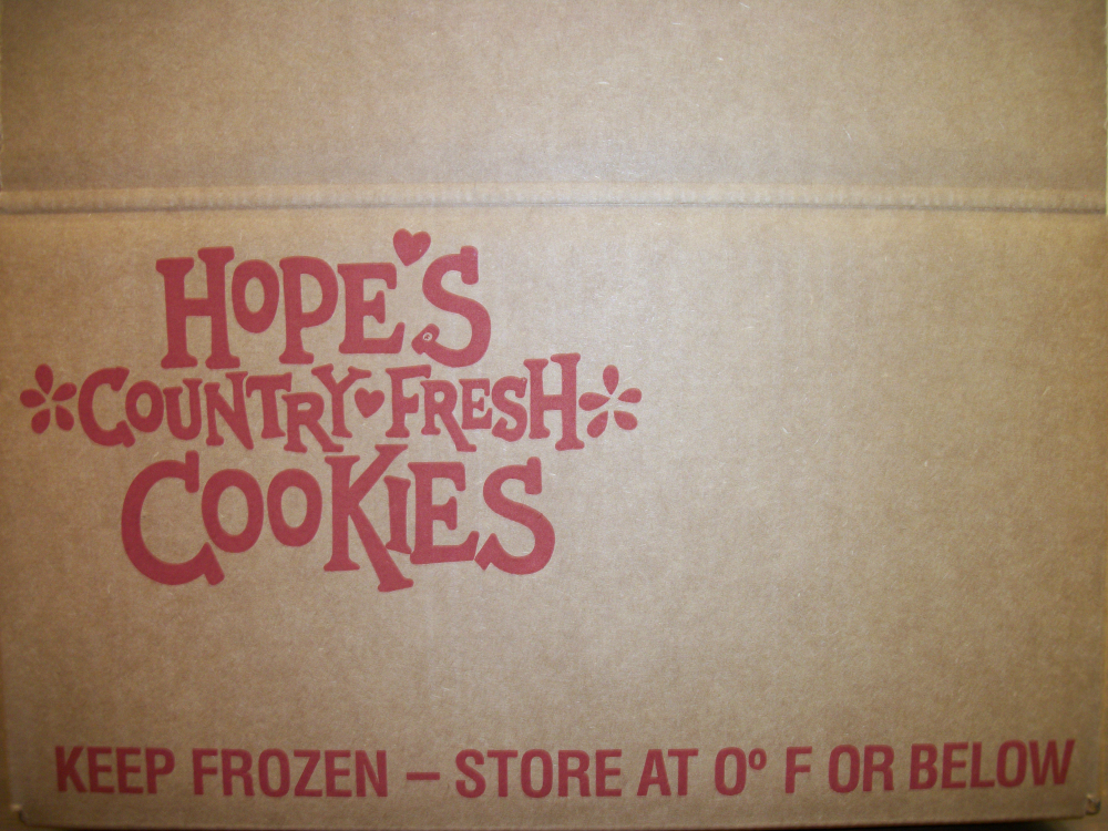 Hopes Cookies Gourmet All Butter Chocolate Chunk Cookie Dough, 2.5 Ounce -- 128 per case