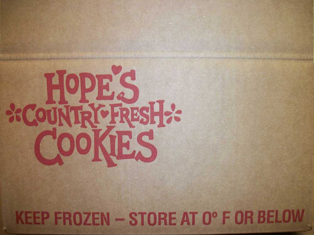 Hope's Country Fresh Cookies Almond Joy With Hershey Cookie Dough, 3 Ounce -- 106 Per Case