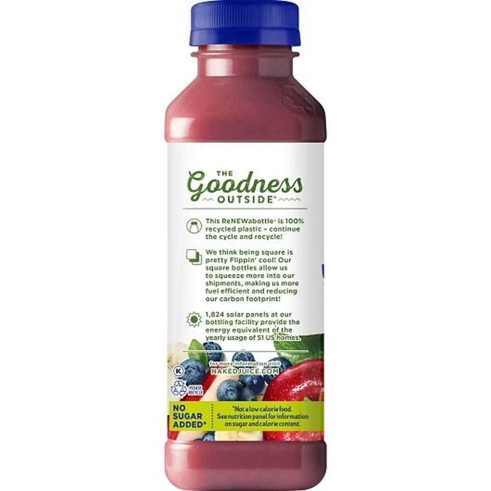 Naked Blue Machine Juice Blend, 15.2 Fluid Ounce -- 8 Per Case