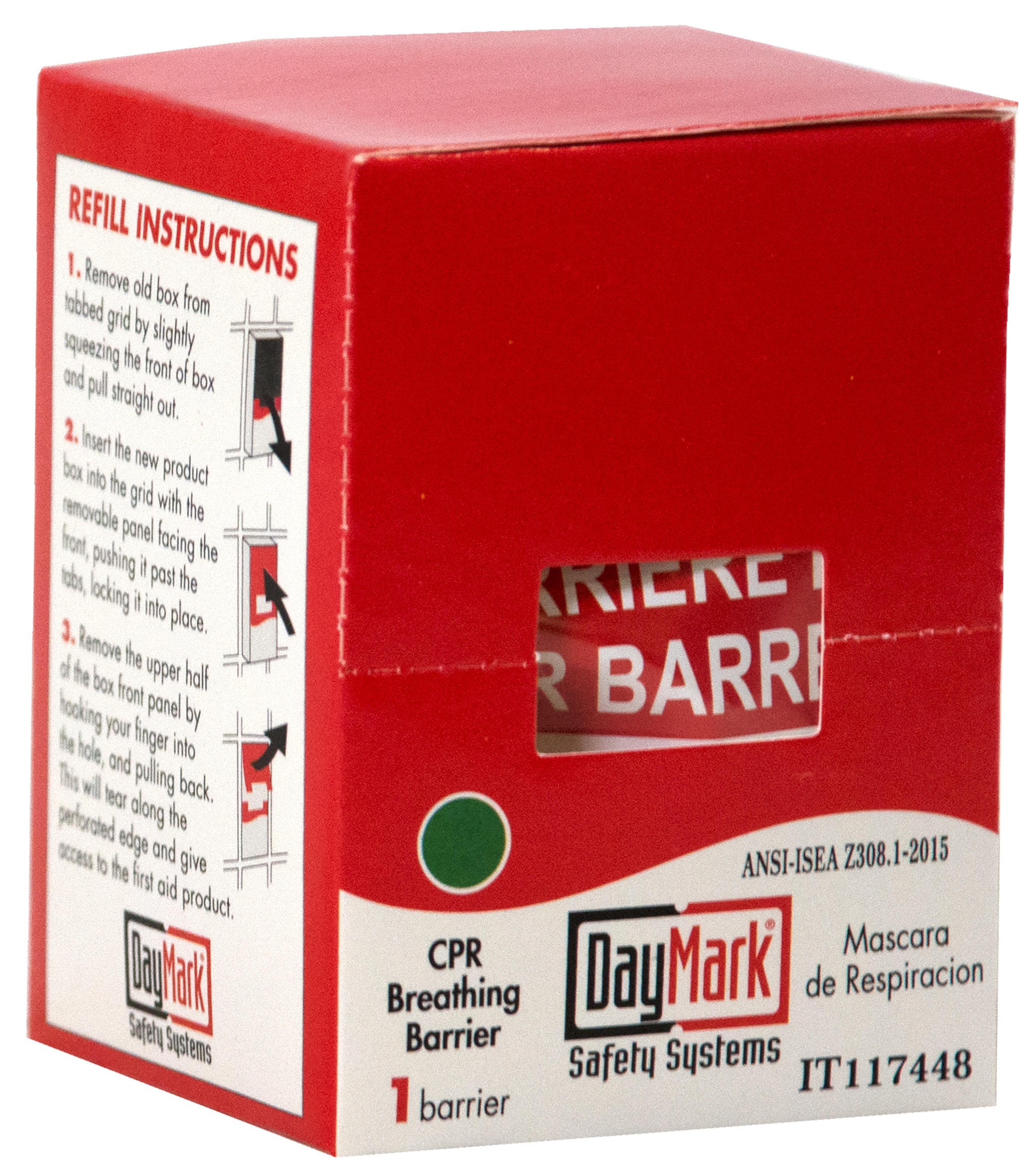 Daymark Cardiopulmonary Resuscitation Breathing Barrier Mask First Aid