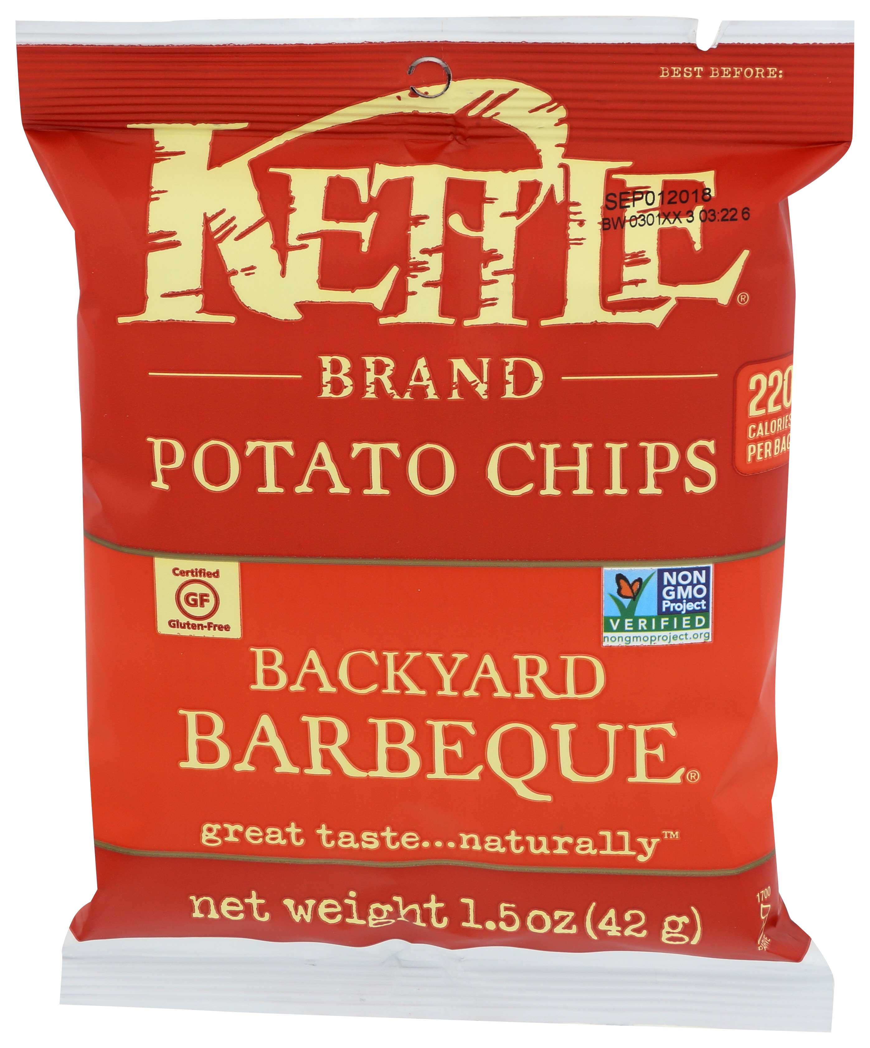 【メール便送料無料対応可】 Brand Kettle Backyard Case Chips Potato Barbeque その他