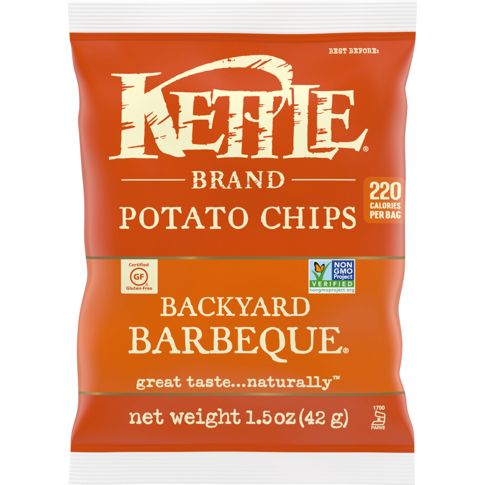 期間限定価格商品 Backyard Brand Kettle Barbeque Case Chips Potato その他
