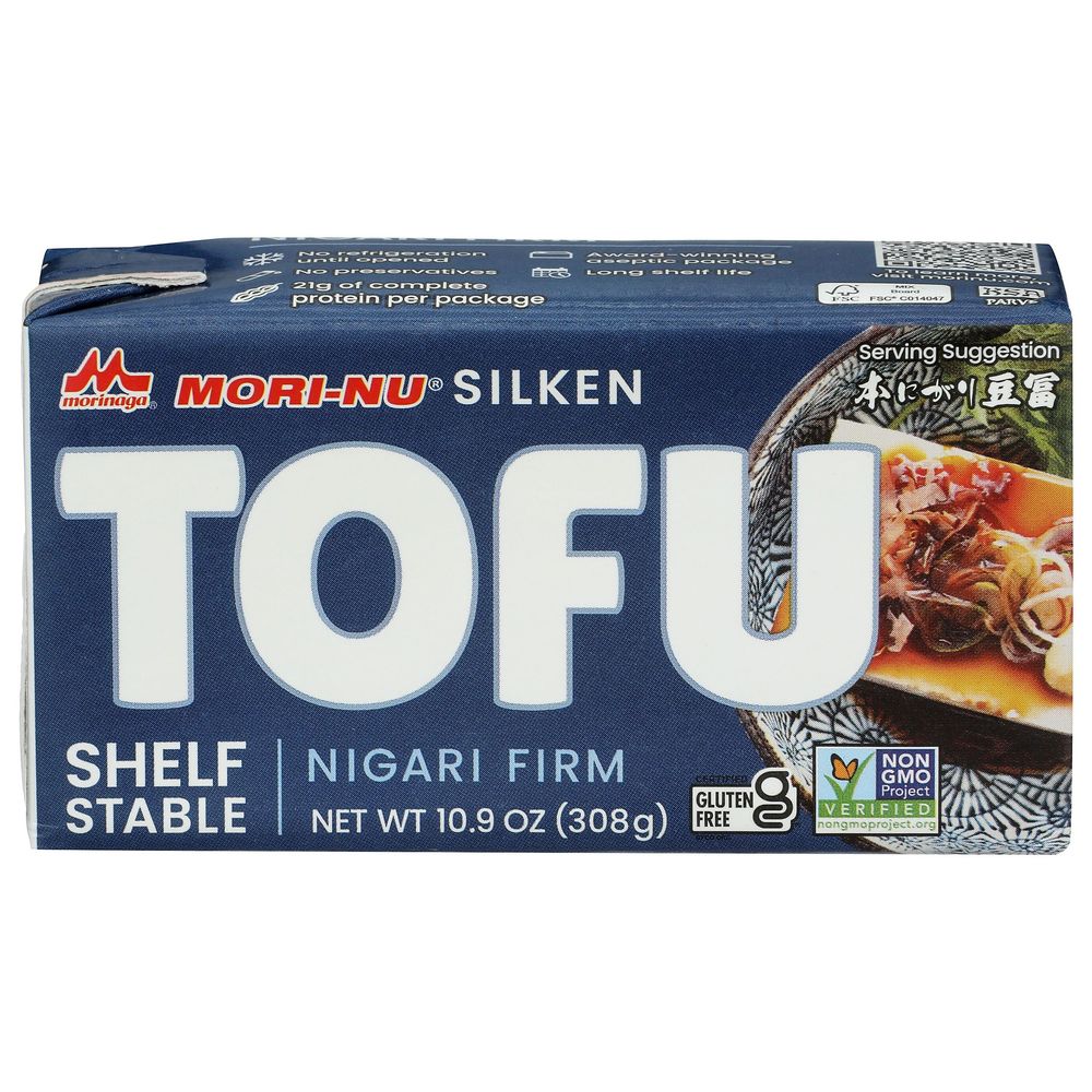 Mori-nu Silken Authentic Japanese Style Nigari Firm Tofu, 10.9 Ounce -- 12 Per Case
