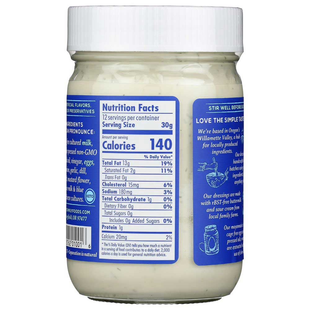 Toby's Blue Cheese Dressing And Dip, 12 Fluid Ounce -- 6 Per Case