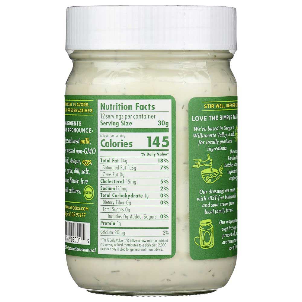 Toby's Ranch Dressing And Dip, 12 Fluid Ounce -- 6 Per Case