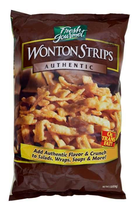 Fresh Gourmets Wonton Strips, 1 Pound -- 1 Each