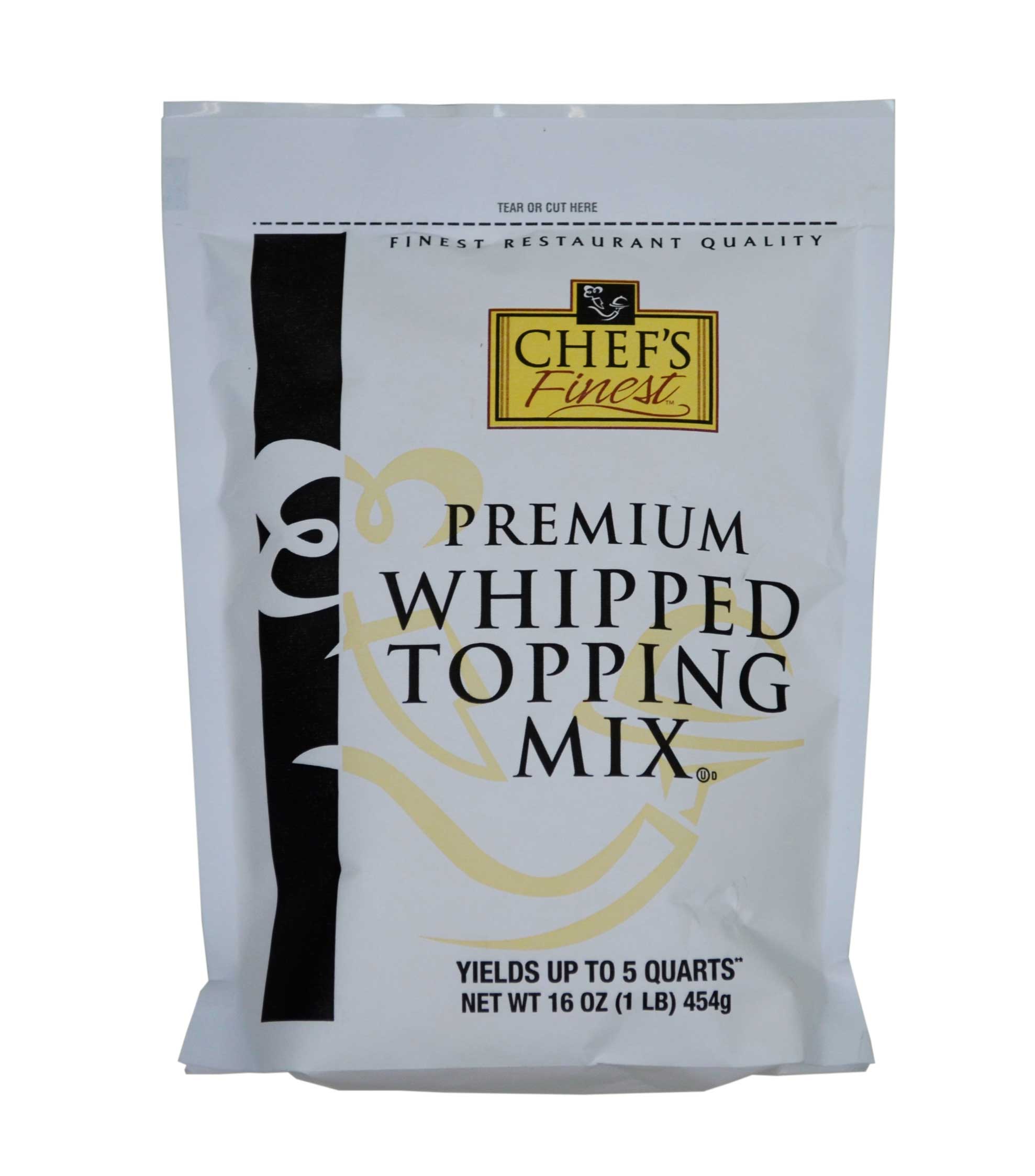Chef's Finest Whipped Topping Mix, 16 Ounce -- 12 Per Case