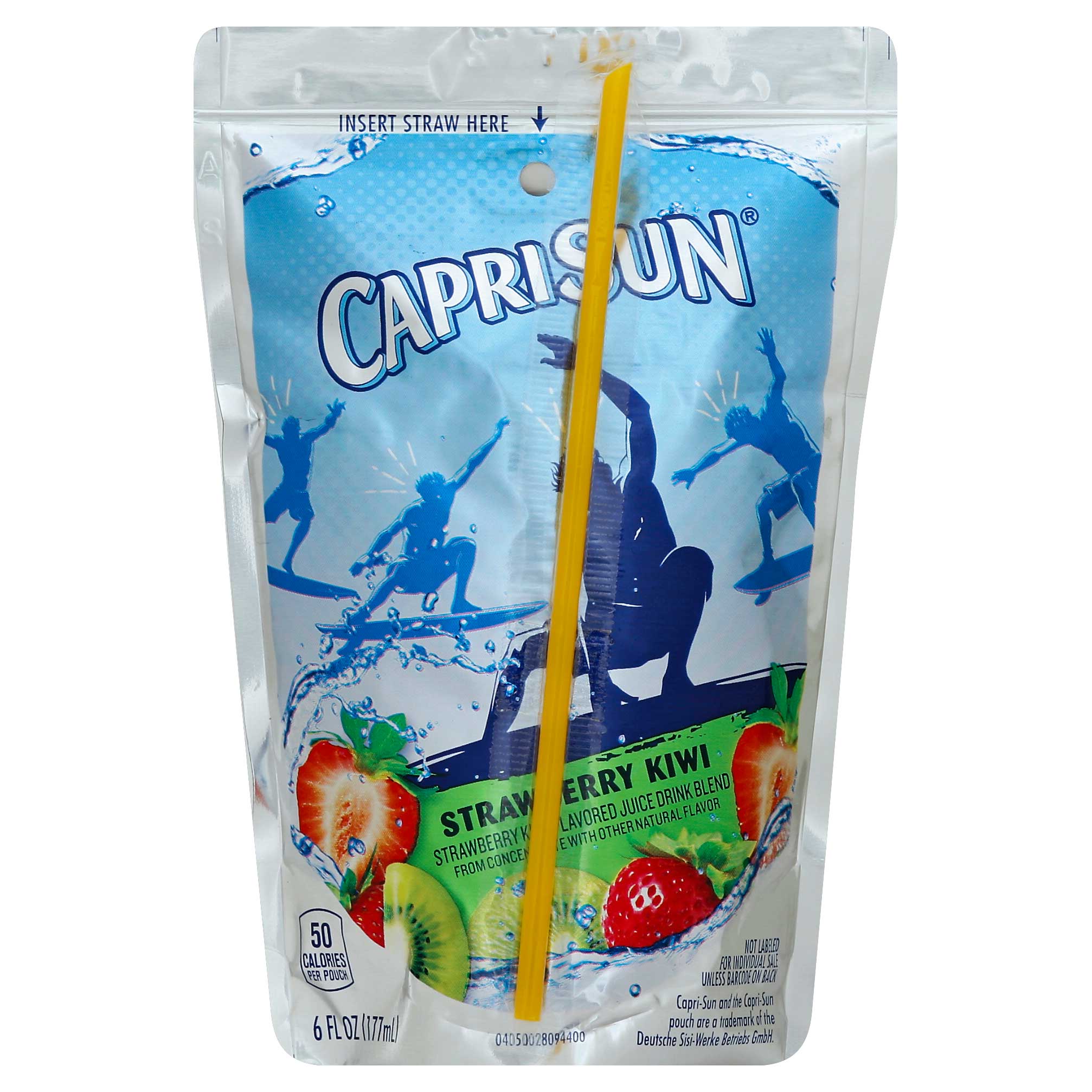 Capri Sun Strawberry Kiwi Juice Drink Case FoodServiceDirect
