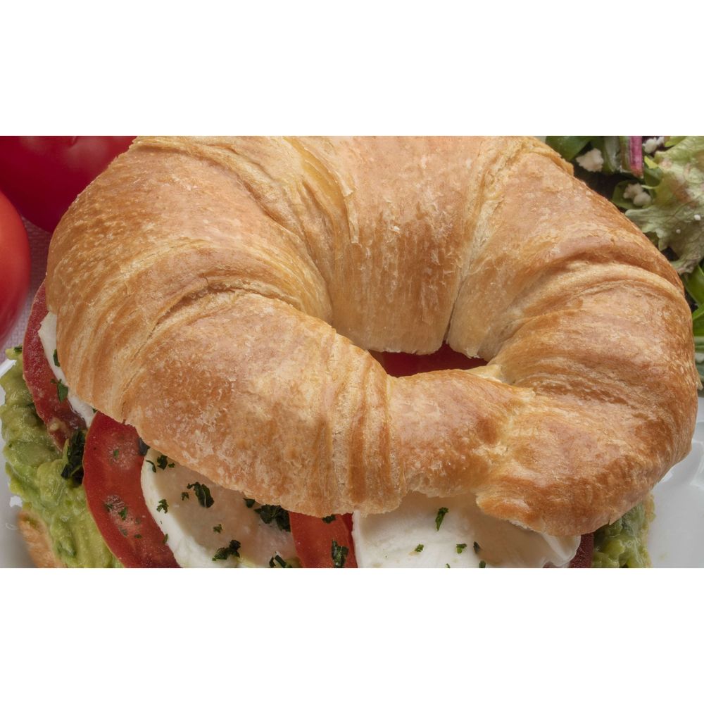Gold Standard Baking Sliced Round Butter Croissant, 3 Ounce -- 48 Per Case
