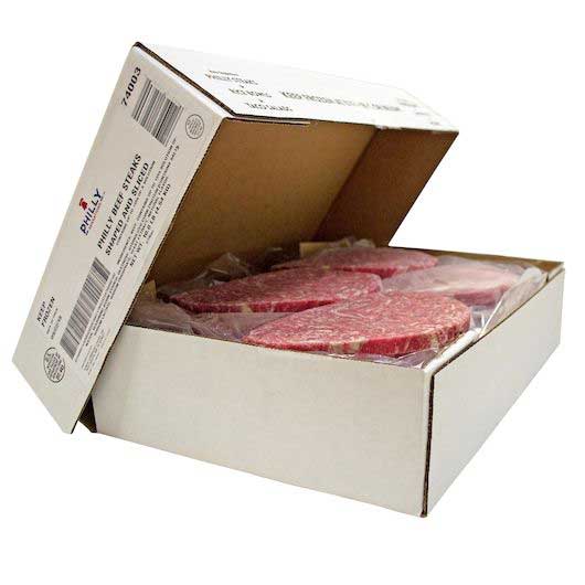Philly Sensations Raw Shaped And Sliced Philly Beef Steak Chunks, 6 Ounce -- 27 Per Case