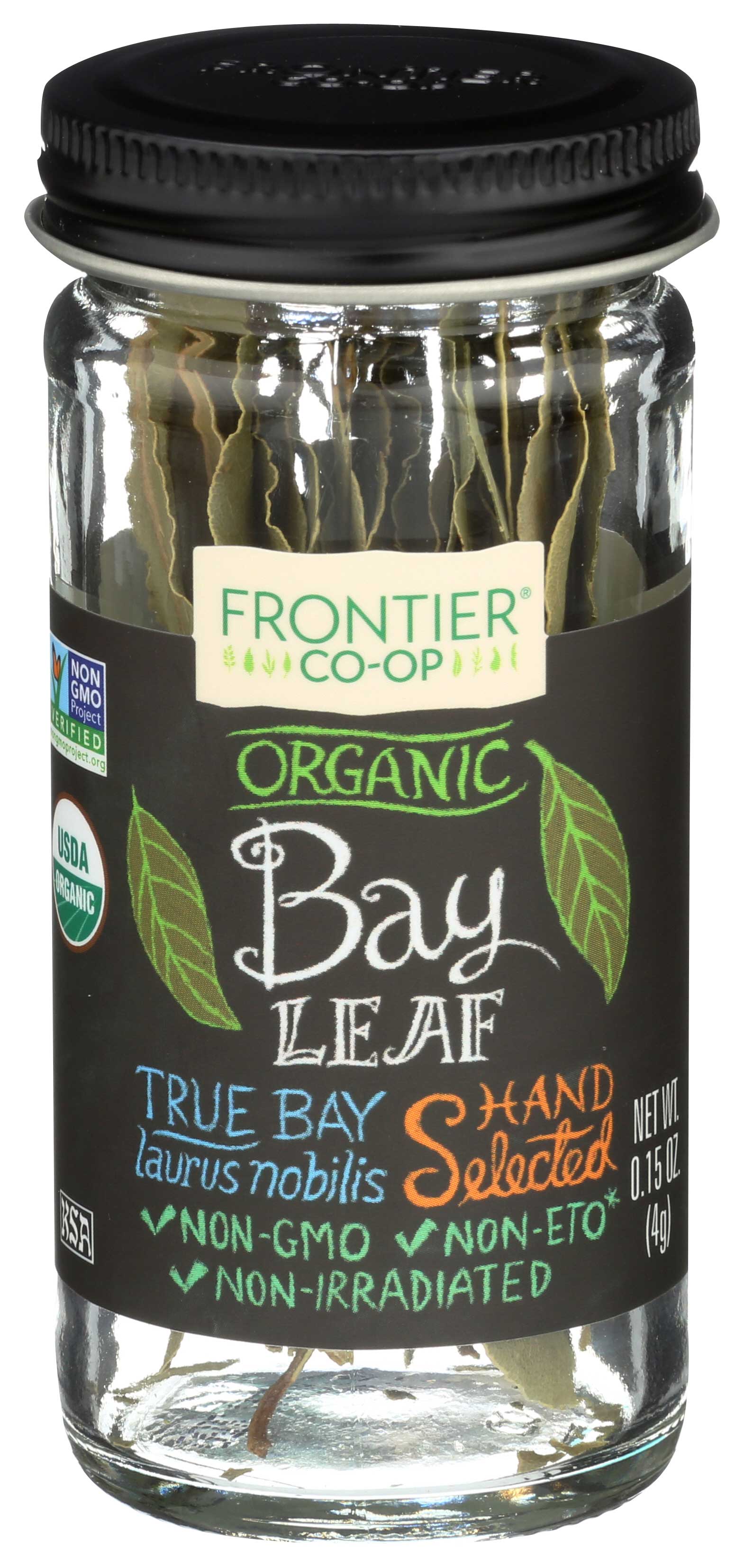 Frontier Herb Organic Whole Bay Leaf, 0.15 Ounce