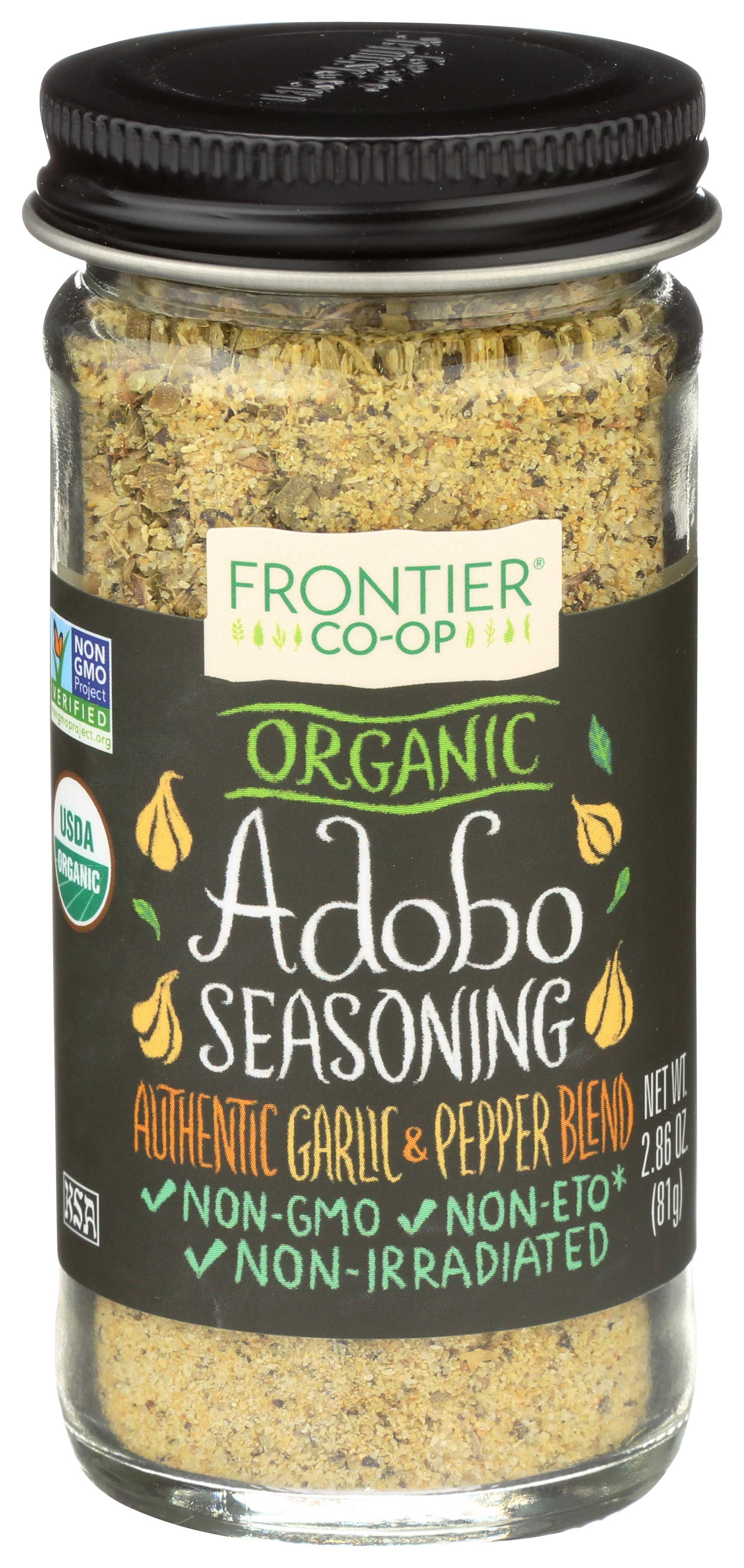 Frontier Herb Organic Adobo Seasoning, 2.86 Ounce