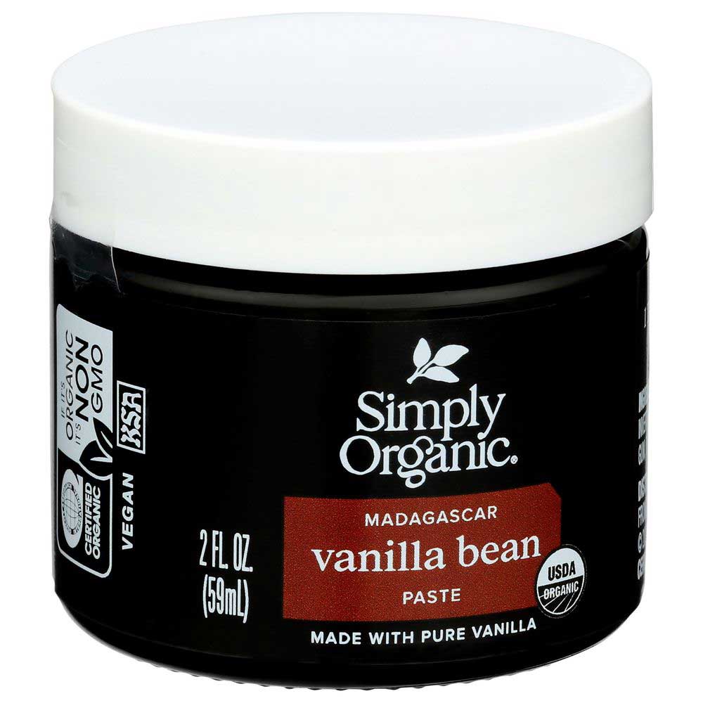 Simply Organic Vanilla Bean Paste, 2 Fluid Ounce -- 6 Per Case