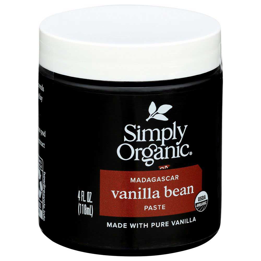 Simply Organic Vanilla Bean Paste, 4 Ounce -- 6 Per Case