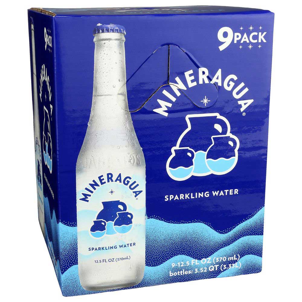 Mineragua Plain Sparkling Water, 12.5 Ounce -- 9 Per Case