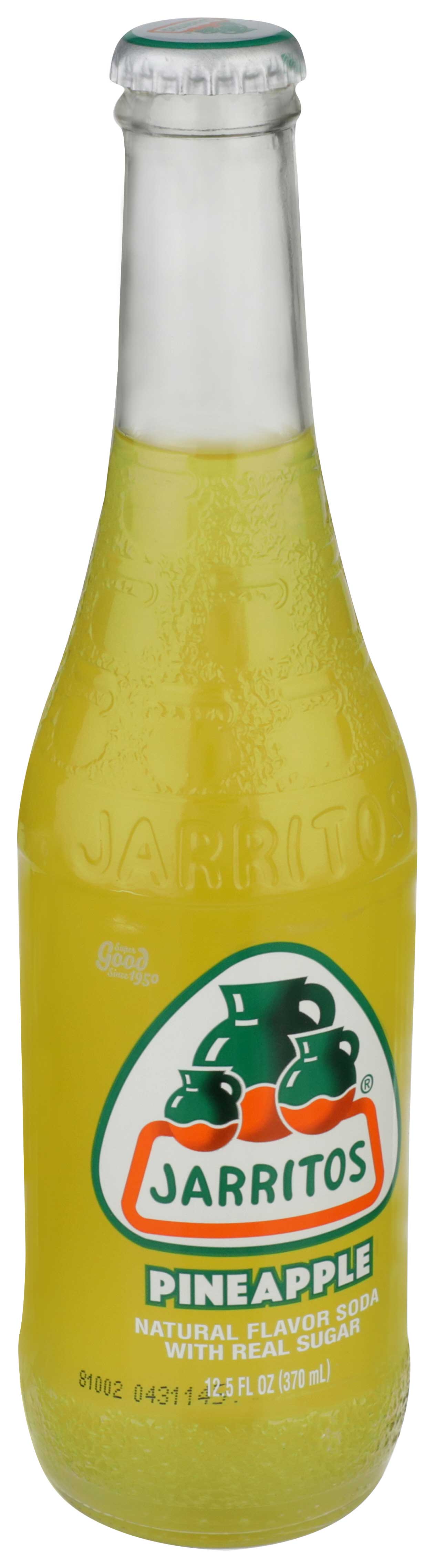 Jarritos Pineapple Soda, 12.5 Ounce -- 6 Per Case