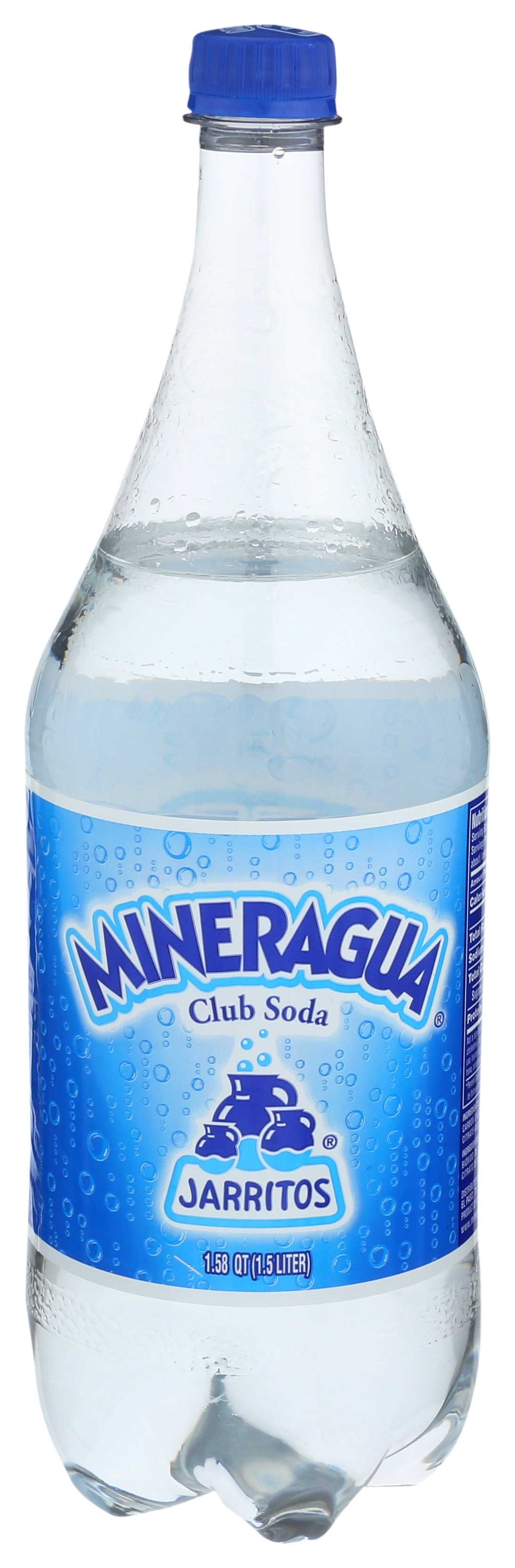 Jarritos Mineragua Club Soda, 1.5 Liter -- 8 Per Case