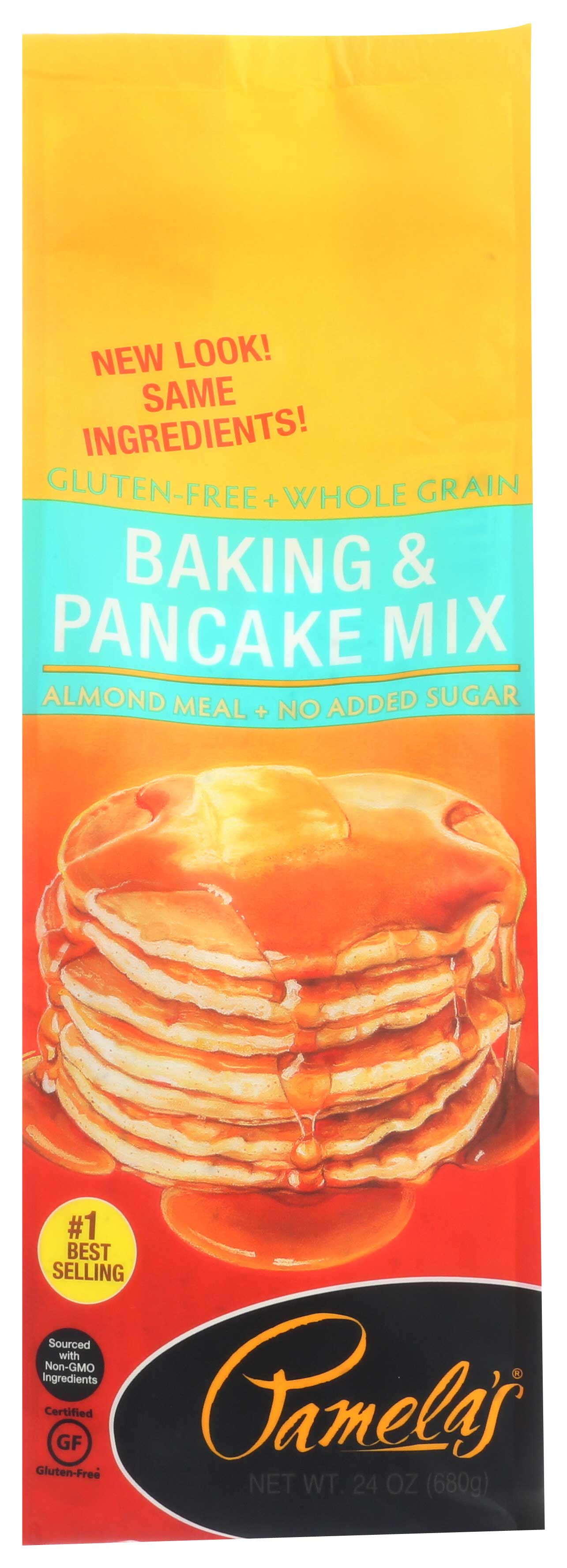 Pamelas Wheat Free Baking/Pancake Mix, 24 Ounce -- per