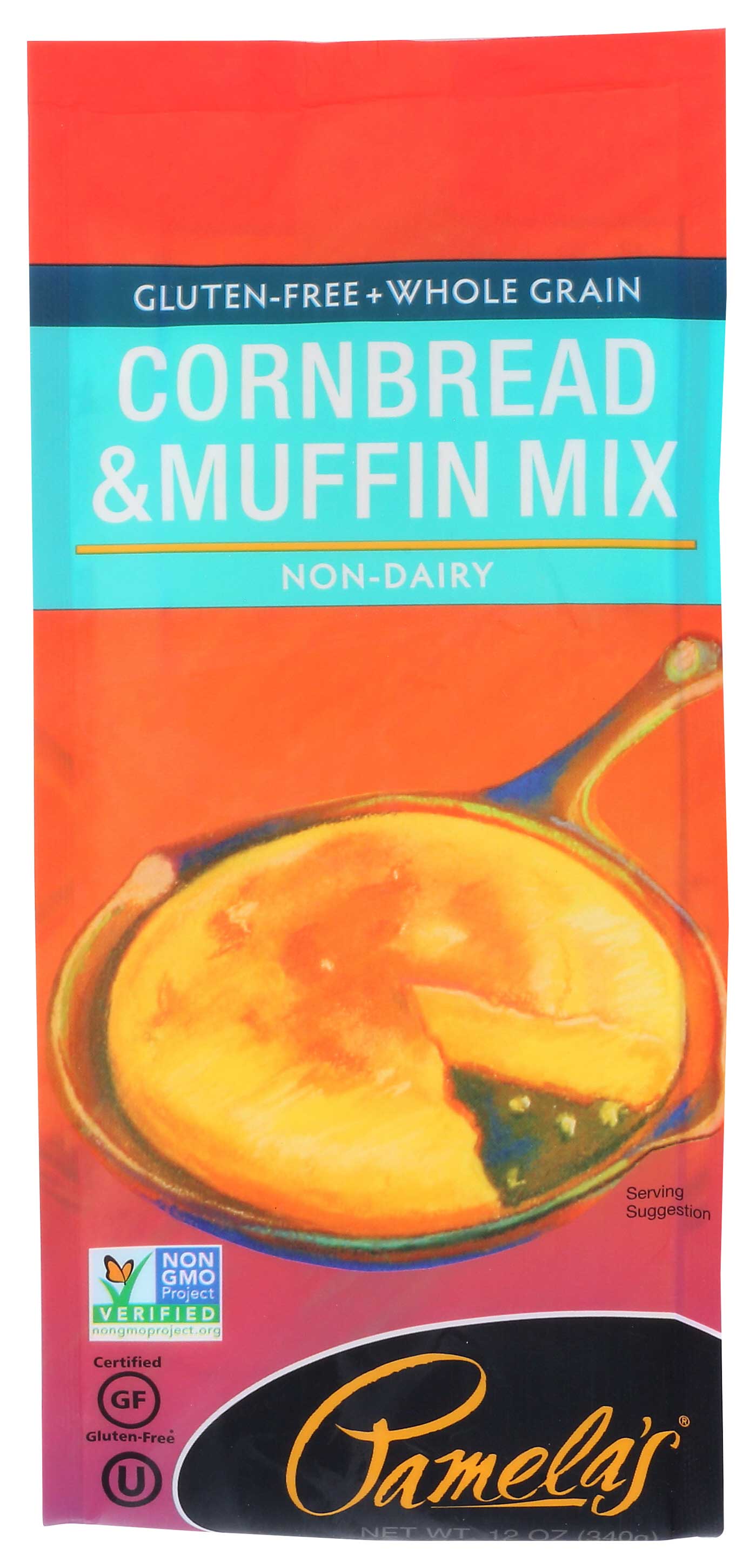 Pamela's Products Cornbread And Muffin Mix, 12 Ounce -- 6 Per Case