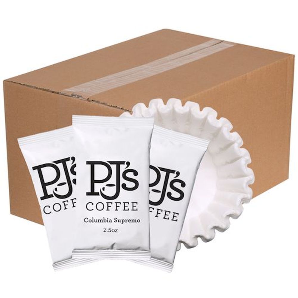 Pj's Coffee Of New Orleans Colombian Supremo Coffee, 2.5 Ounce -- 36 Per Case