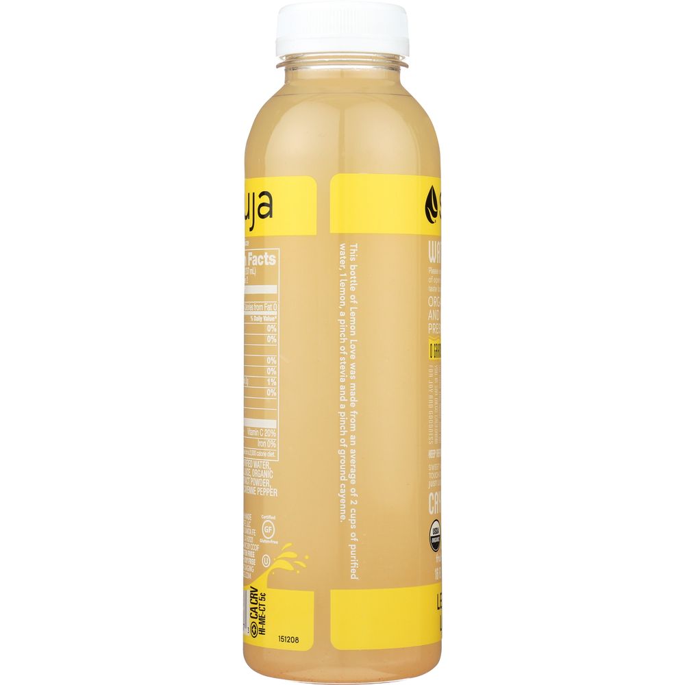 Suja Classic Organic Lemon Love Juice, 16 Fluid Ounce -- 6 per case.