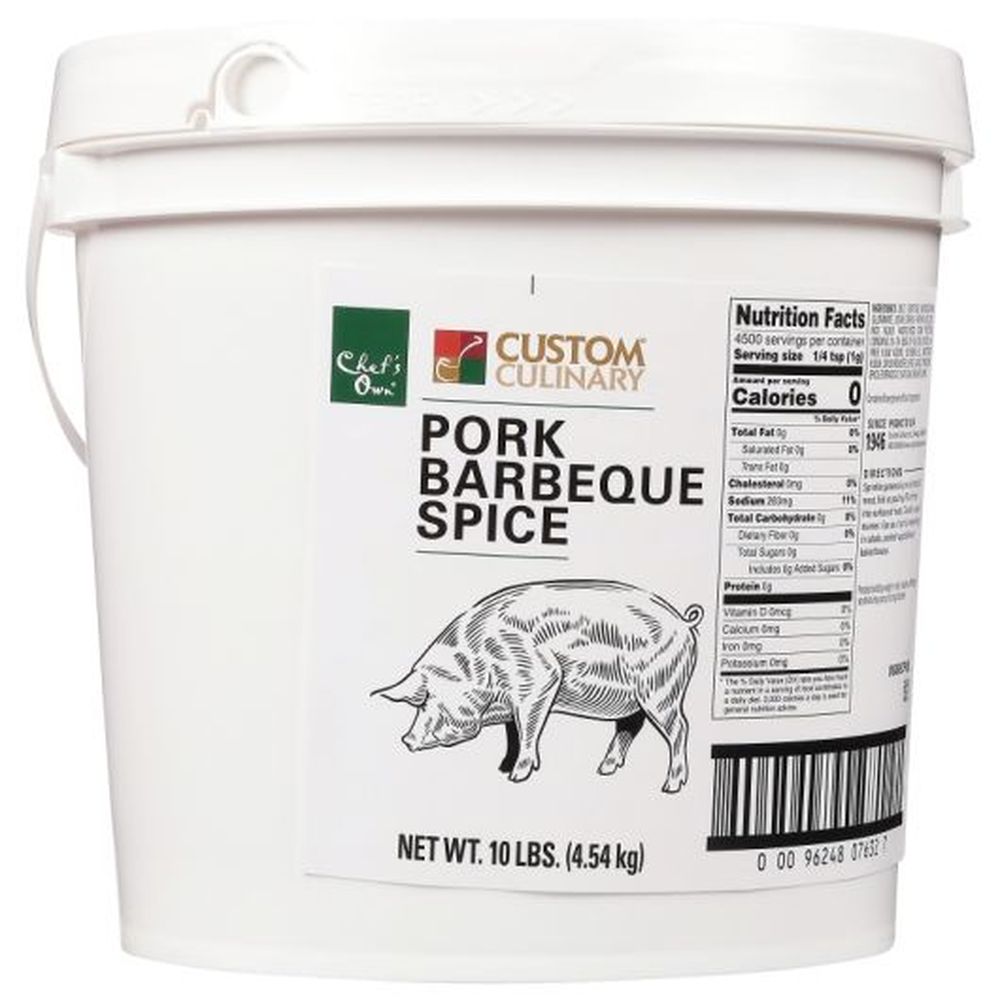 Chef's Own Pork Barbecue Spice, 10 Pound