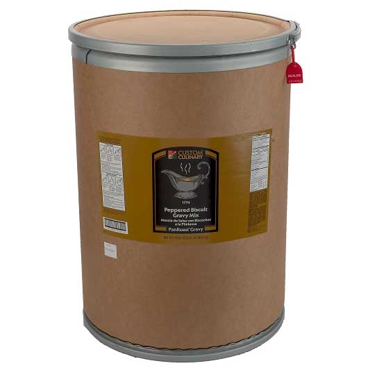 Chef's Own Peppered Biscuit Gravy Mix, 41 Pound