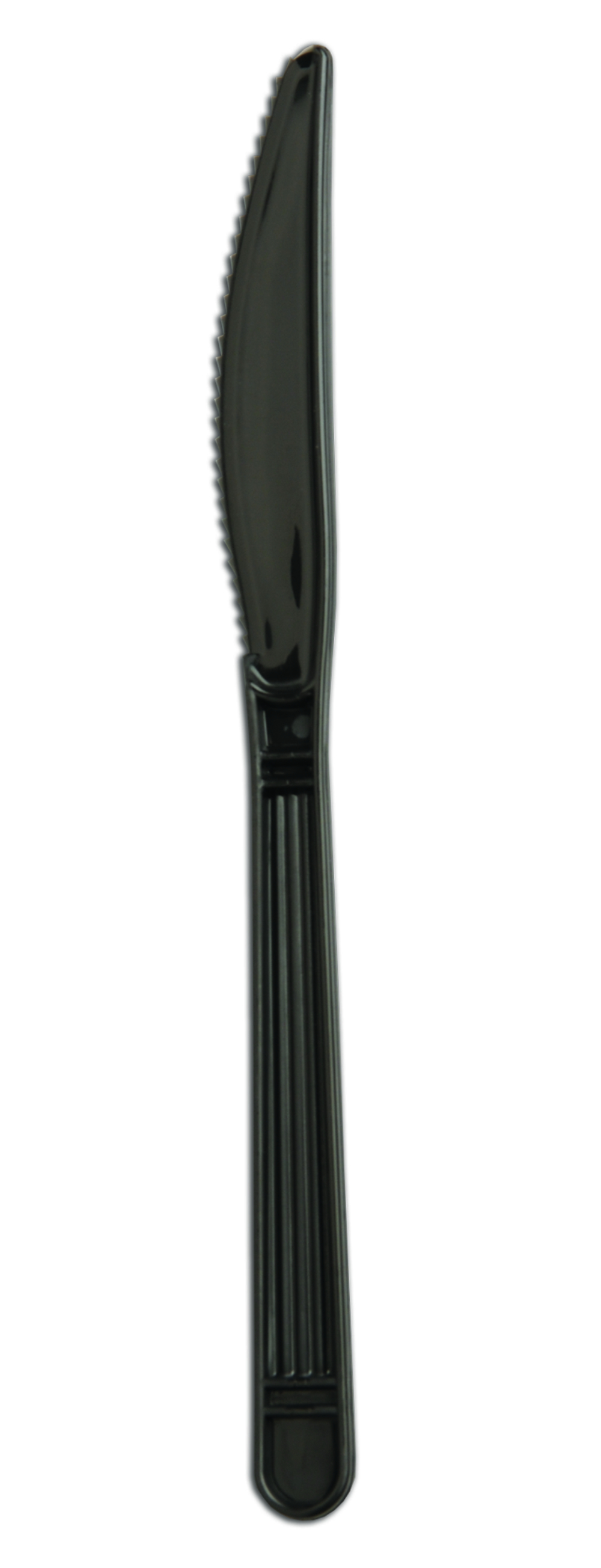 D And W Fine Pack Knife, Heavyweight Plastic Ebony Forum Bulk -- 1000 Per Case.