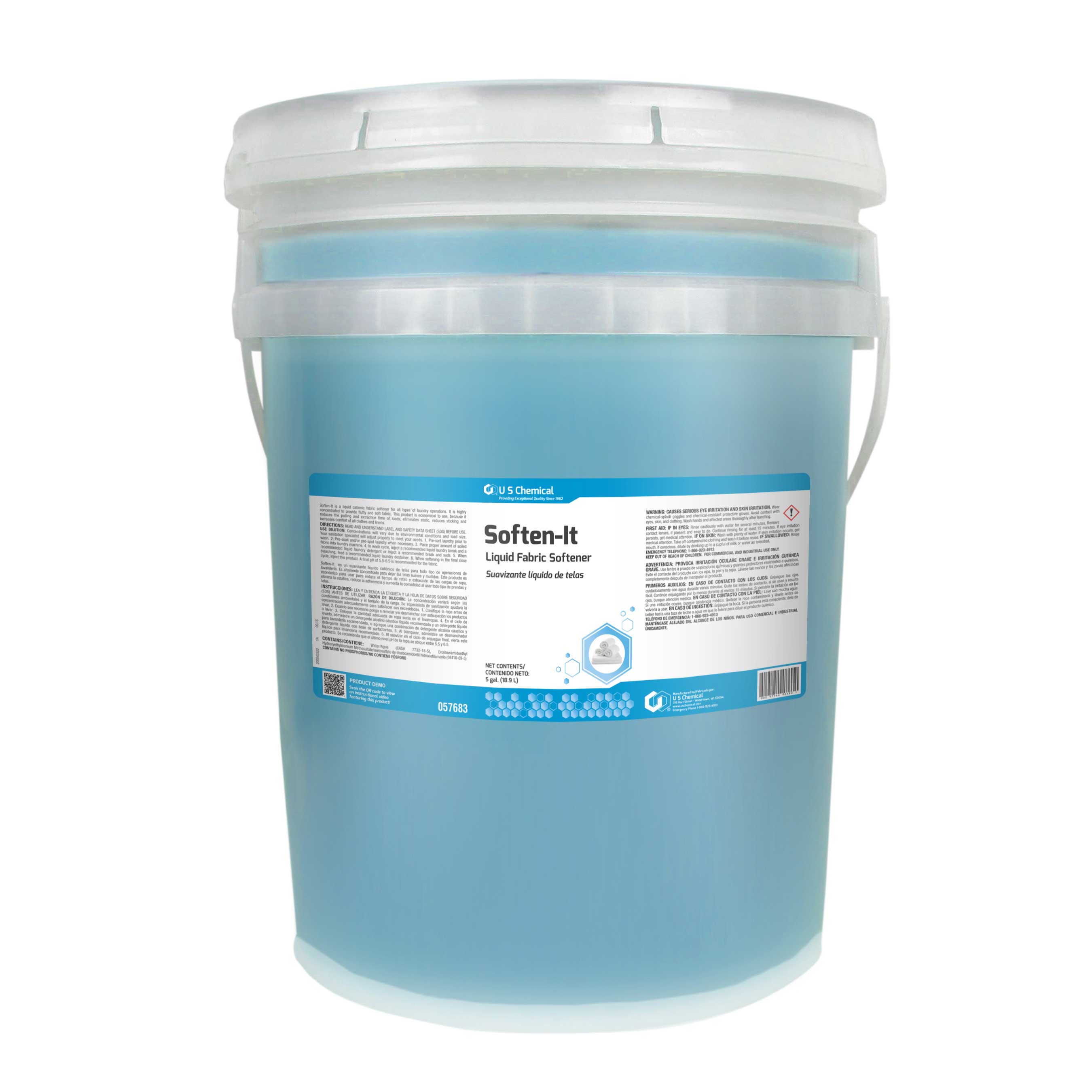 U S Chemical Soften-item Fabric Softener, 5 Gallon