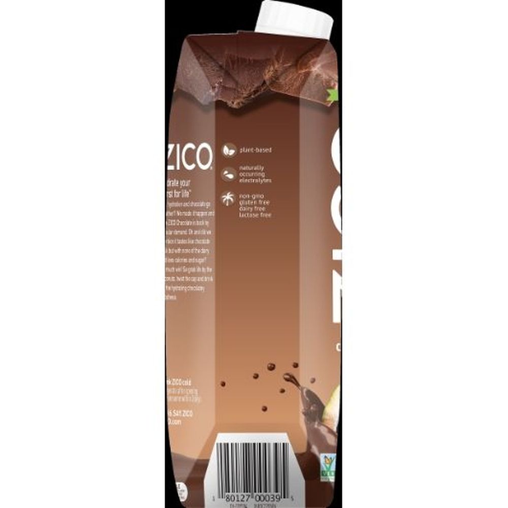◆coco◆ Zico Chocolate Coconut Water, 33.8 Fluid Ounce -- 12 per