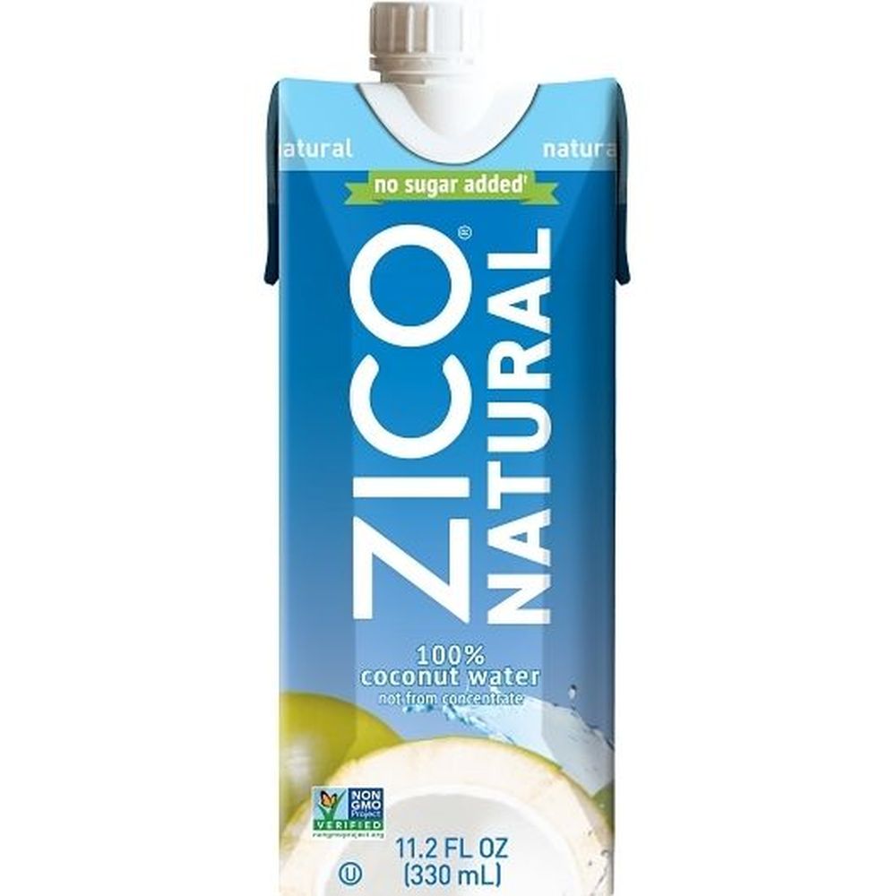 ここあ Zico 100 Percent Natural Coconut Water, 11.2 Fluid Ounce - 12 per case
