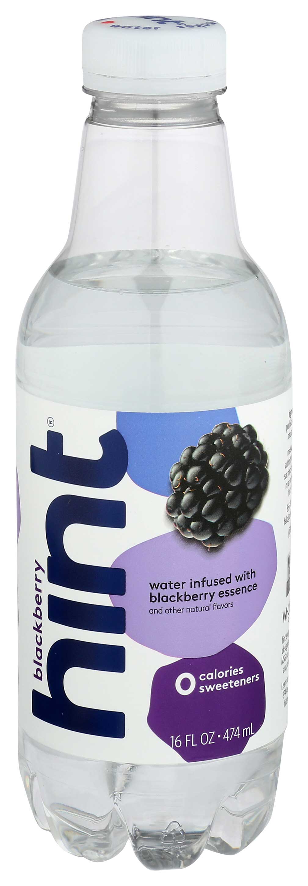 Hint Blackberry Essence Water, 16 Ounce -- 12 Per Case