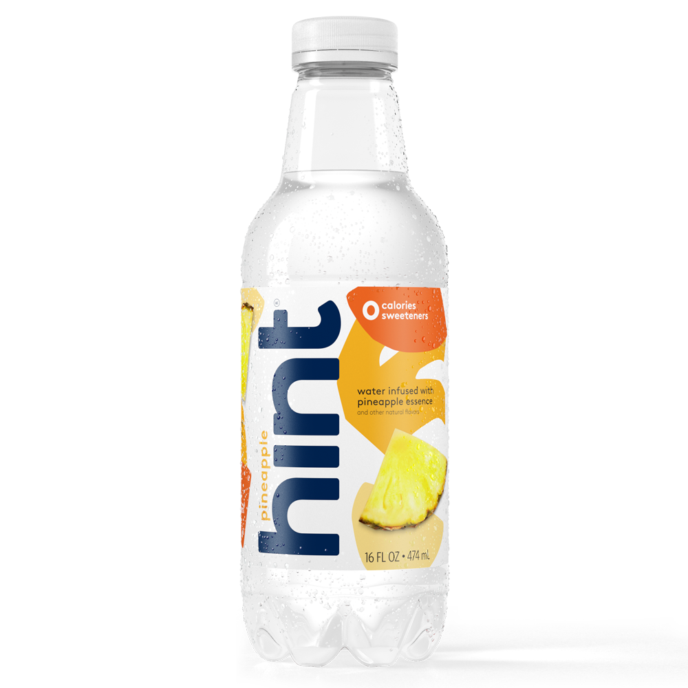 Hint Pineapple Infused Water, 16 Fluid Ounce -- 12 Per Case