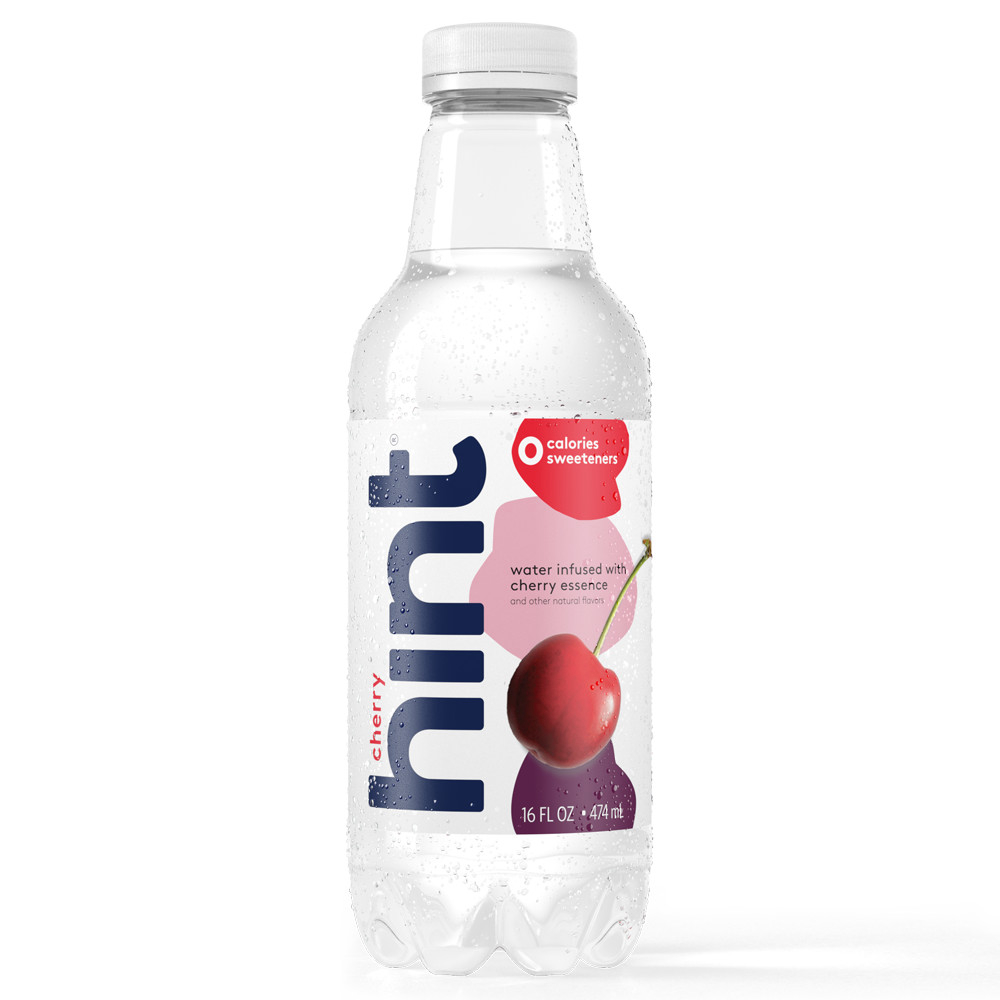 Hint Cherry Infused Water, 16 Fluid Ounce -- 12 Per Case