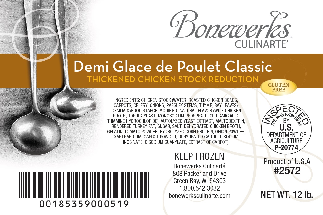 Bonewerks Culinarte Demi Glace de Poulet Case | FoodServiceDirect