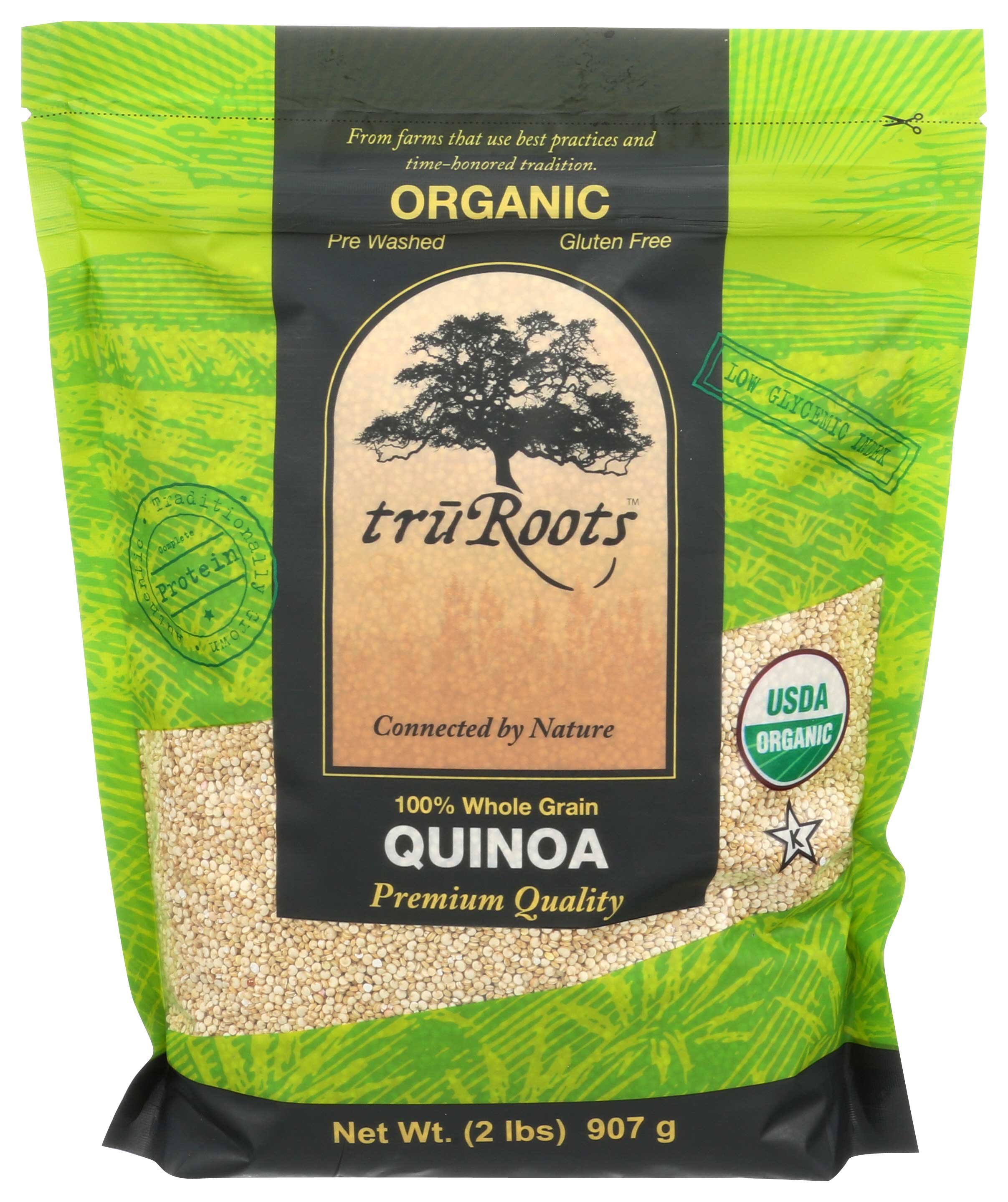 Truroots Organic Quinoa, 32 Ounce -- 6 Per Case
