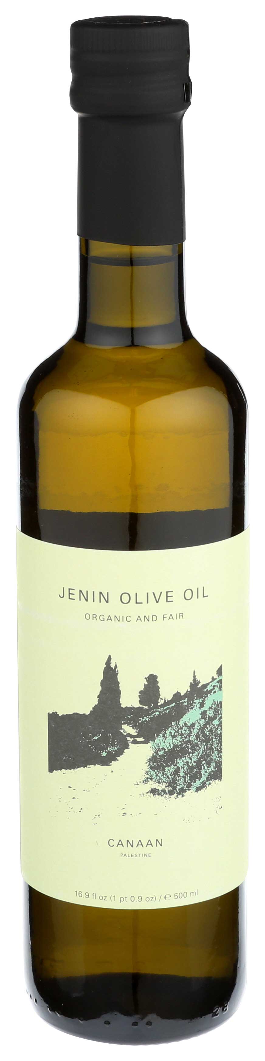 Canaan Palestine Jenin Extra Virgin Olive Oil, 17 Fluid Ounce -- 6 Per Case