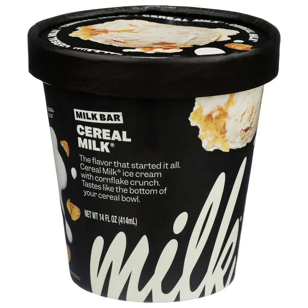 Milk Bar Cereal Milk Ice Cream 14 Fluid Ounce 8 per case