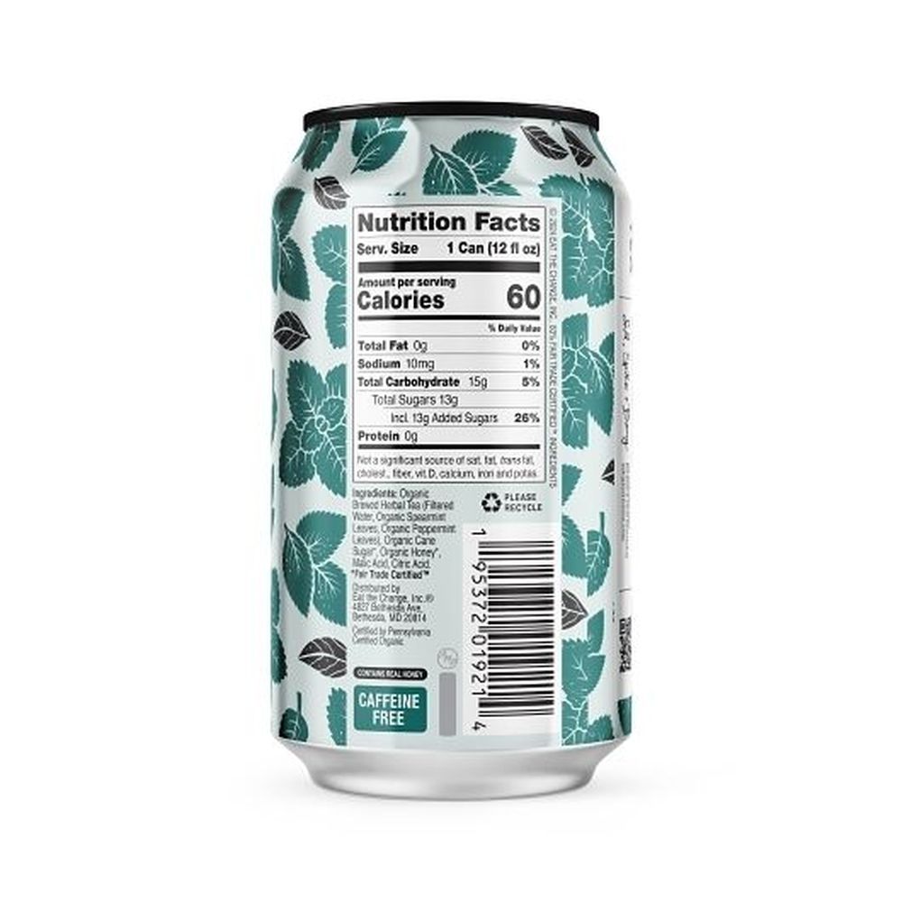 Just Ice Tea Mint Herbal Tea, 12 Ounce -- 12 per case