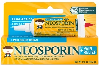 Neosporin Kids Pain Relief Cream, 0.5 Ounce -- 72 Per Case