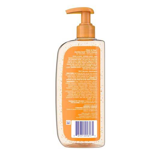 Clean and Clear Morning Burst Orange Oil Free Facial