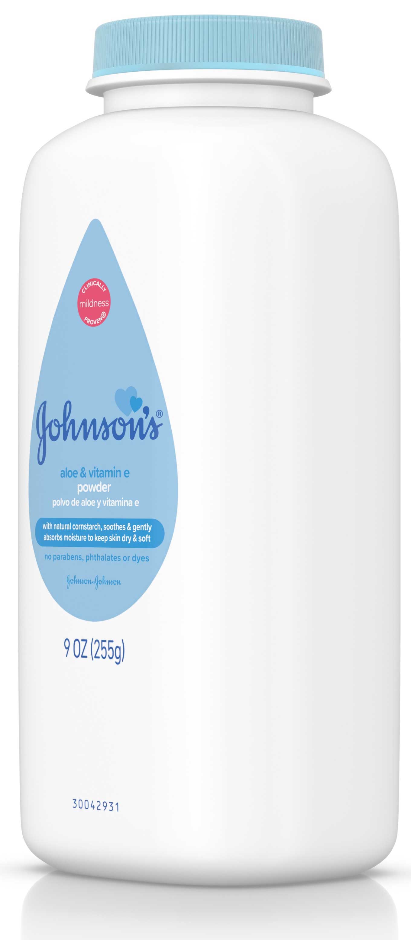 Johnson's Baby Aloe And Vitamin With Cornstarch Baby Powder, 9 Ounce -- 48 Per Case