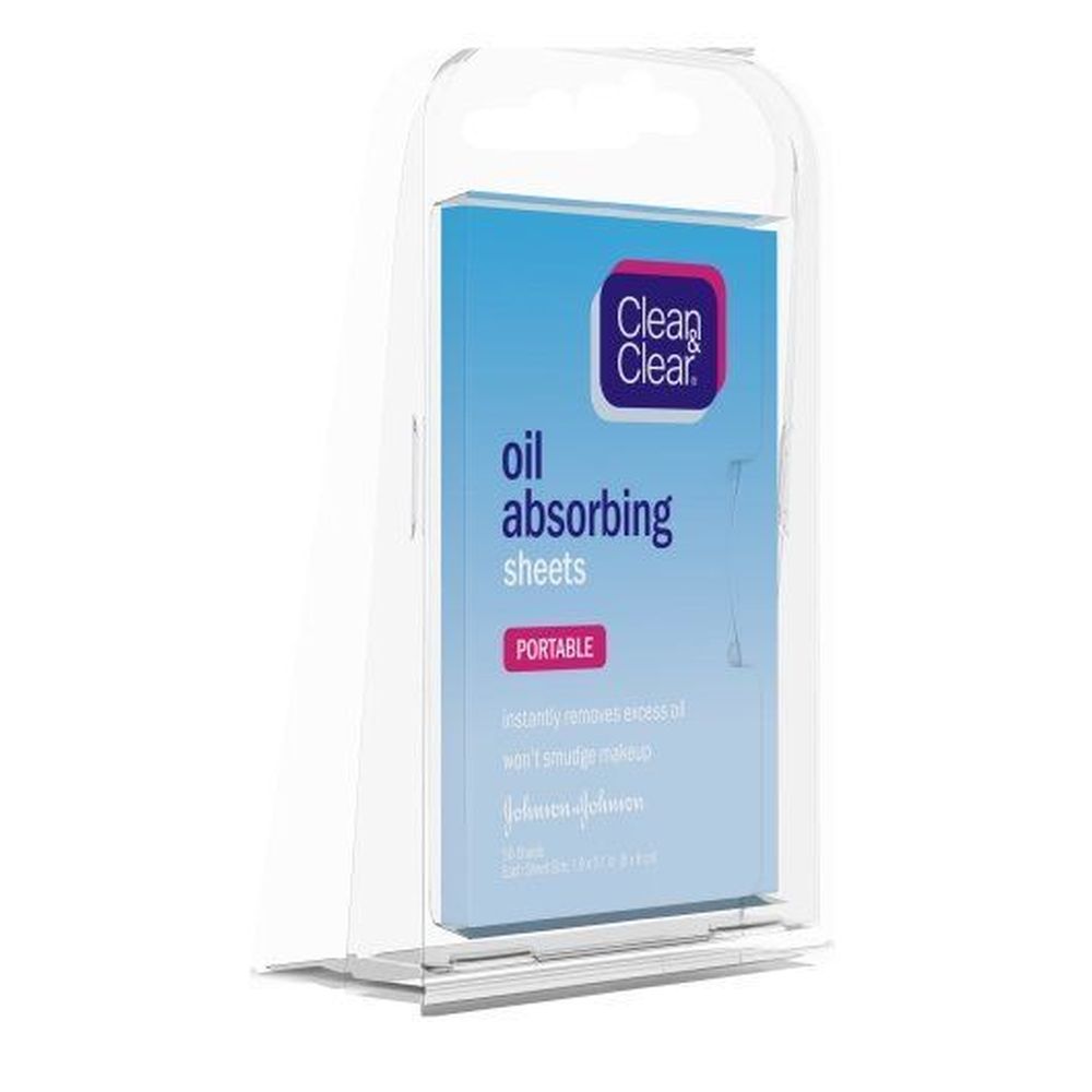Clean and Clear Oil Absorbing Facial Sheets, 50 count -- 24